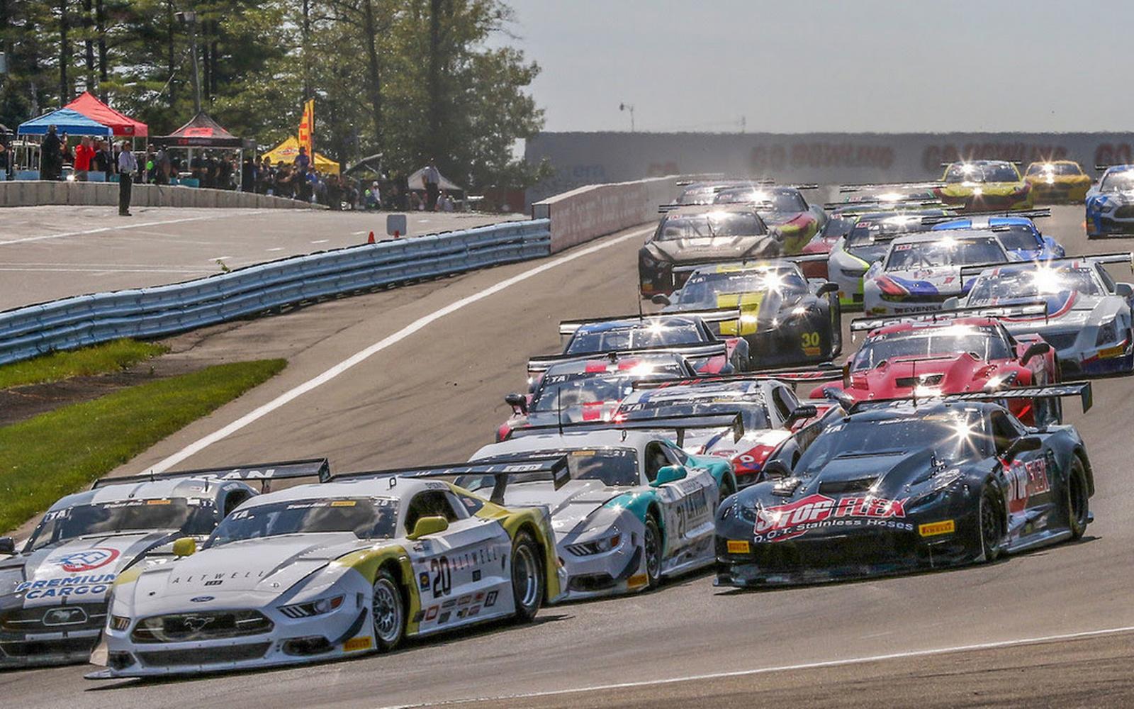 CHRIS DYSON SWEEPS WATKINS GLEN  DOUBLEHEADER AND STRETCHES  TRANS AM CHAMPIONSHIP LEAD